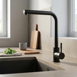 Pure.Sink Elite Steel Spark kitchen faucet Matte Black PS8040-10